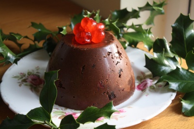 Deluxe Chocolate Biscuit Christmas Pudding